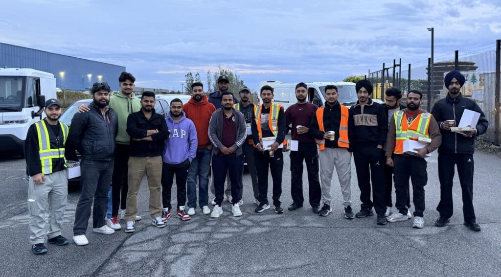 Jaatram Logistics team outdoors